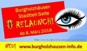 Relaunch Burgholzhäuser Stadtteilseite 2.0