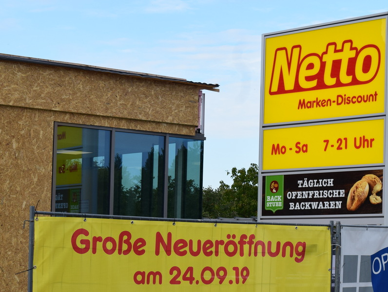 Wiedereröffnung Netto-Markt Burgholzhausen