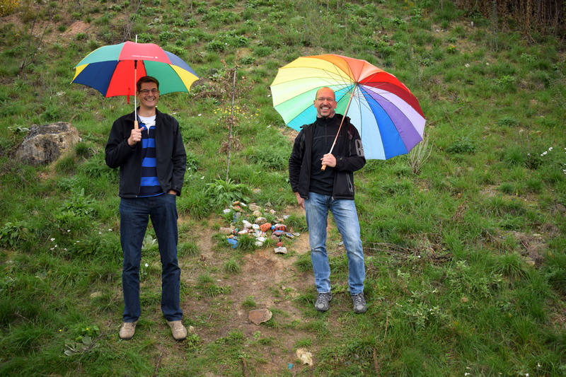 Geocache Burgholzhausen Erbe der Tempelritter, Burgholzhäuser Stadtteilseite