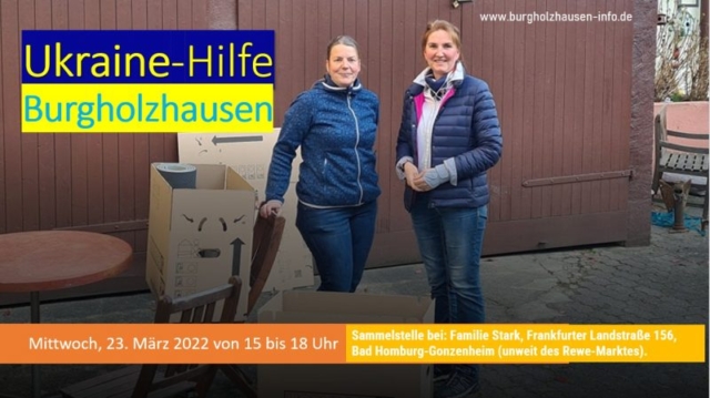 Ukraine-Hilfe Burgholzhausen