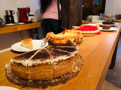 Gemütliche Rast im Burgholzhäuser Rathaus-Café