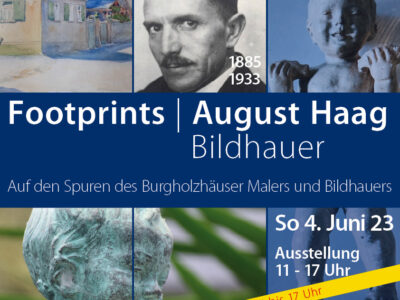 Zusatztermine: Ausstellung Footprints: August Haag, Bildhauer und Maler