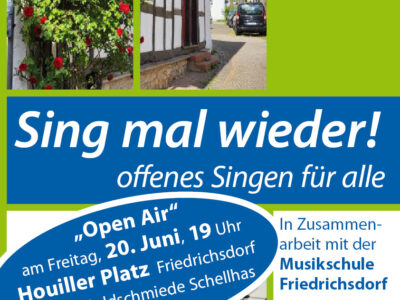 Sing mal wieder open air