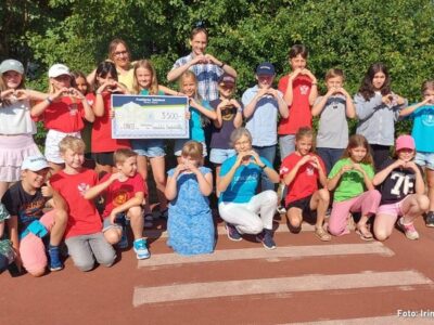 Riesenspende von Burgholzhäuser Schulkindern an UNICEF