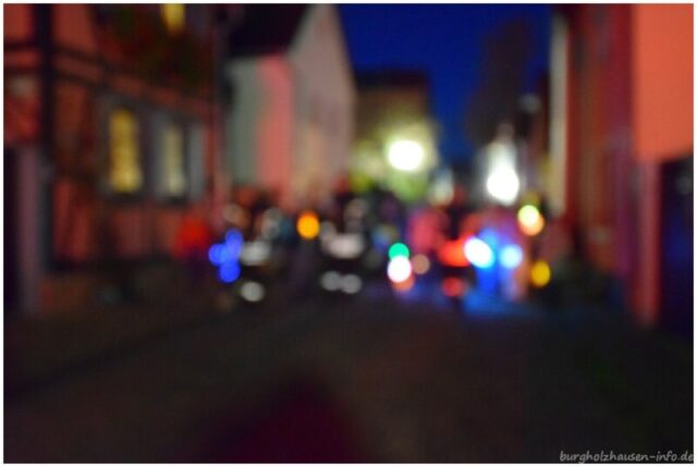 Buntes Martins-Lichtermeer in der Haingasse