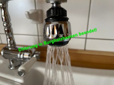 Gute Nachricht zum Wasser in Burgholzhausen