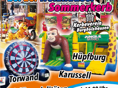 Holzhäuser Sommerkerb mit Kinderflohmarkt