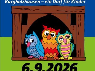 Beim Eulenfest wird Burgholzhausen zum Dorf für Kinder